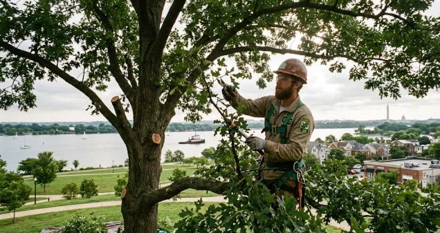 Hurricane Season on the Potomac: Why “Wind-Thinning” Your Canopy Saves Your Waterfront View